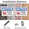 Signmission No Food Or Drinks In The Classroom, 14 in W x Rectangle, Plastic OS-2PACK-NS-P-1014-L-14610 - alternate 8